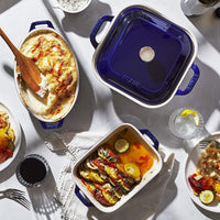 Staub - 4 PC Ceramic Bakeware Set Dark Blue - 40508-647