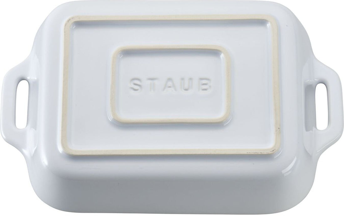 Staub - 4 PC Ceramic Bakeware Set White - 40508-645