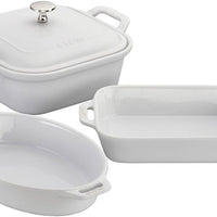 Staub - 4 PC Ceramic Bakeware Set White - 40508-645