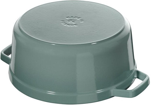 Staub - 4 QT Round Cocotte Eucalyptus 3.8L - 1025323