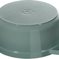 Staub - 4 QT Round Cocotte Eucalyptus 3.8L - 1025323