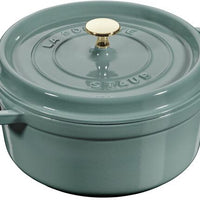 Staub - 4 QT Round Cocotte Eucalyptus 3.8L - 1025323