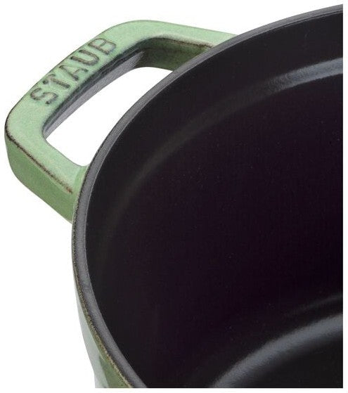 Staub - 4 QT Round Cocotte Sage 3.8L - 40505-364