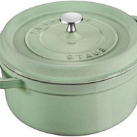Staub - 4 QT Round Cocotte Sage 3.8L - 40505-364