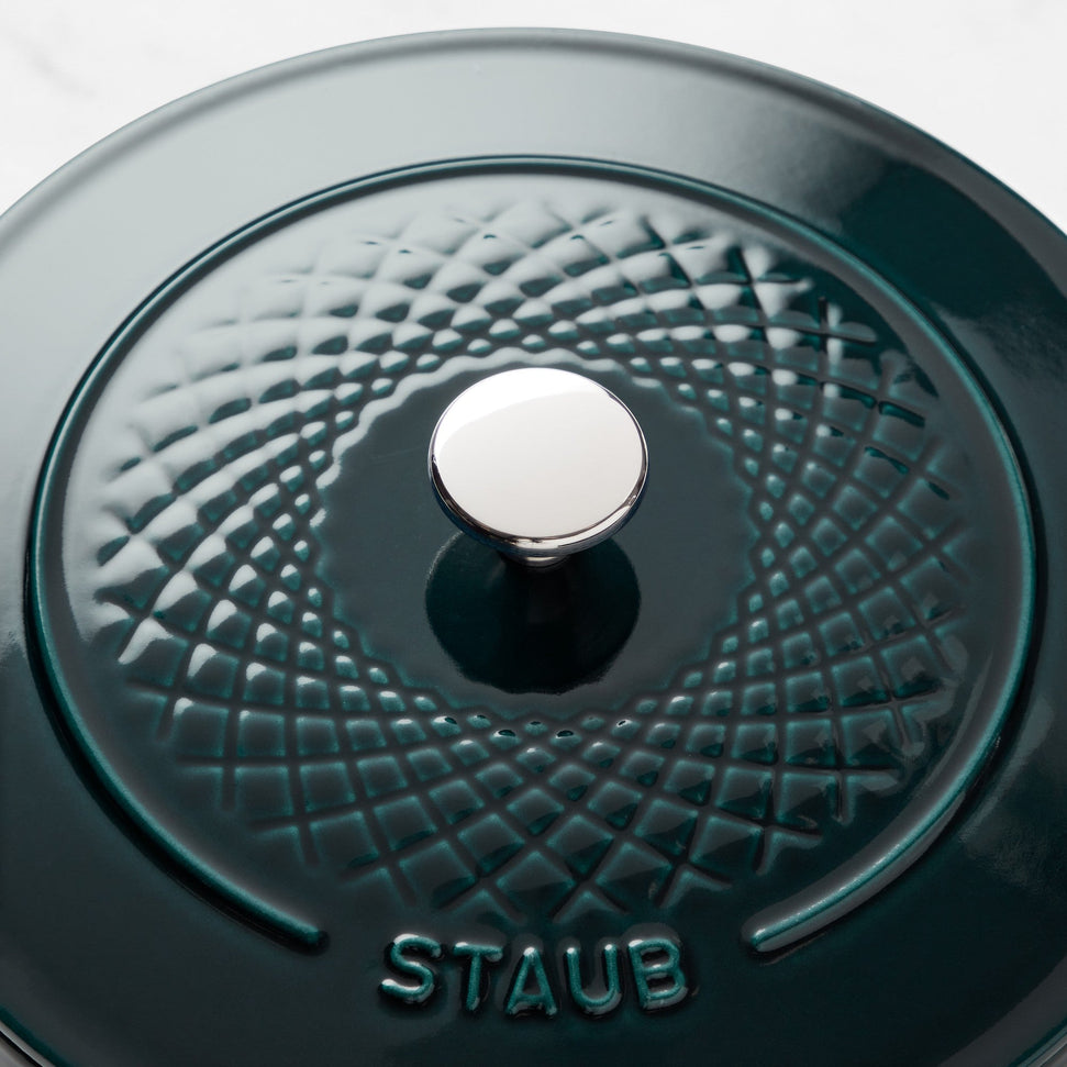 Staub - 4.25 QT Round Twister Cocotte La Mer 4L - 1023546
