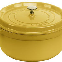 Staub - 5.5 QT Round Cocotte Citron 5.2L - 1029024
