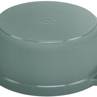 Staub - 5.5 QT Round Cocotte Eucalyptus 5.2L - 1023968