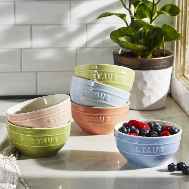Staub - 6 PC Ceramic Bowl Set Macaron Colours - 1021365
