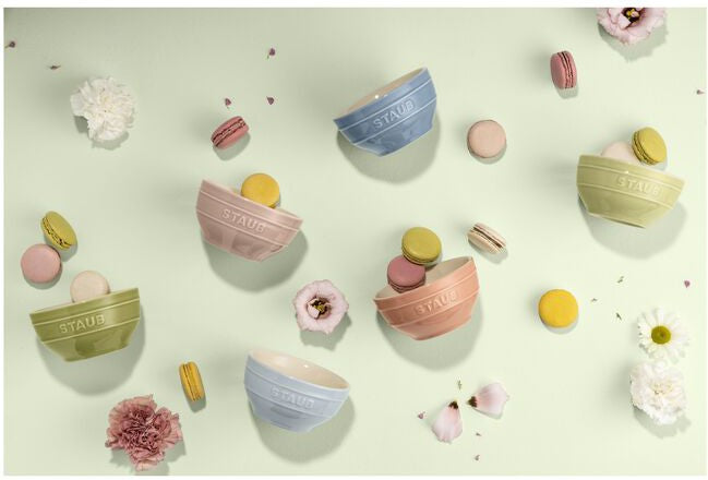 Staub - 6 PC Ceramic Bowl Set Macaron Colours - 1021365