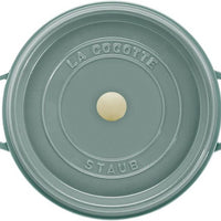 Staub - 7 QT Round Cocotte Eucalyptus 6.7L - 1023970