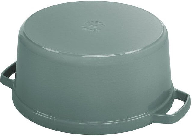 Staub - 7 QT Round Cocotte Eucalyptus 6.7L - 1023970