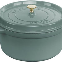 Staub - 7 QT Round Cocotte Eucalyptus 6.7L - 1023970