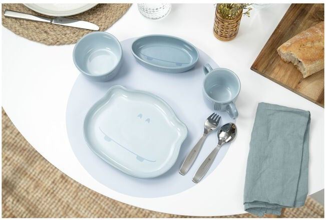 Staub - Child's Tableware Set 4 PC Blue - 1020251