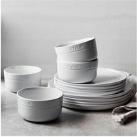 Staub - Dining Line 12 PC White Dinnerware Set - 1021459