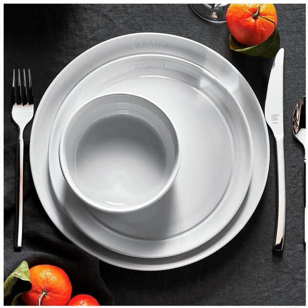 Staub - Dining Line 12 PC White Dinnerware Set - 1021459