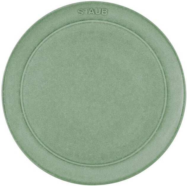 Staub - Dining Line 20 cm Sage Round Plate - 1010457