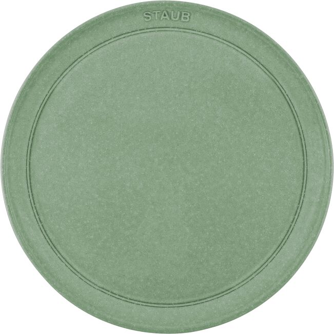 Staub - Dining Line 26 cm Sage Round Plate - 1010460