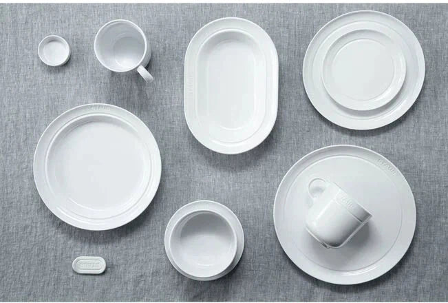 Staub - Dining Line 4 PC White Salad Plate Set - 1021463