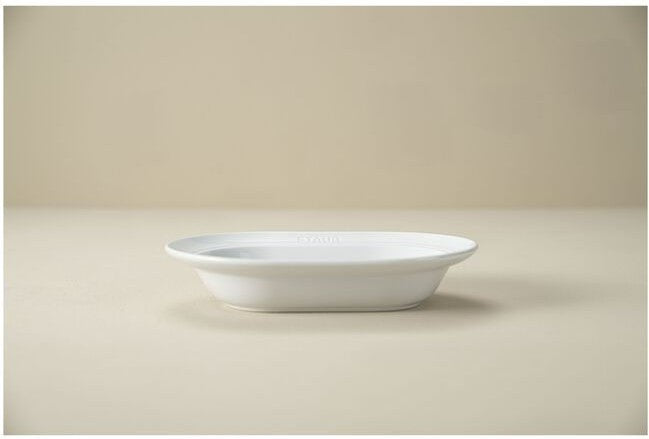 Staub - Dining Line White Oval Serving Dish - 1021471