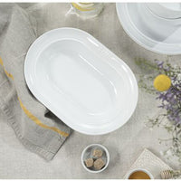 Staub - Dining Line White Oval Serving Dish - 1021471
