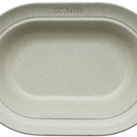 Staub - Dining Line White Truffle Oval Serving Dish - 1010472