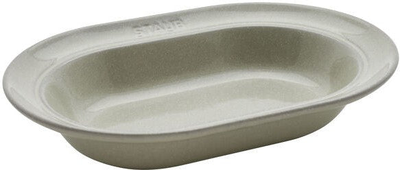 Staub - Dining Line White Truffle Oval Serving Dish - 1010472