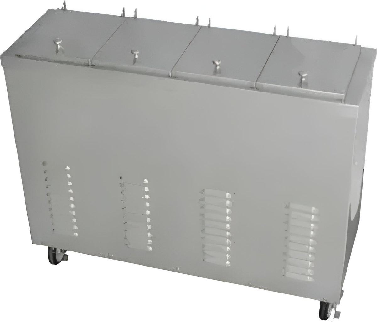 Stoelting - 115V Air Cooled Four Compartment Frozen Custard and Italian Ice Dipping Cabinet - MDC4-37-A (Pre-Order Now, ETA 8-12 Weeks)