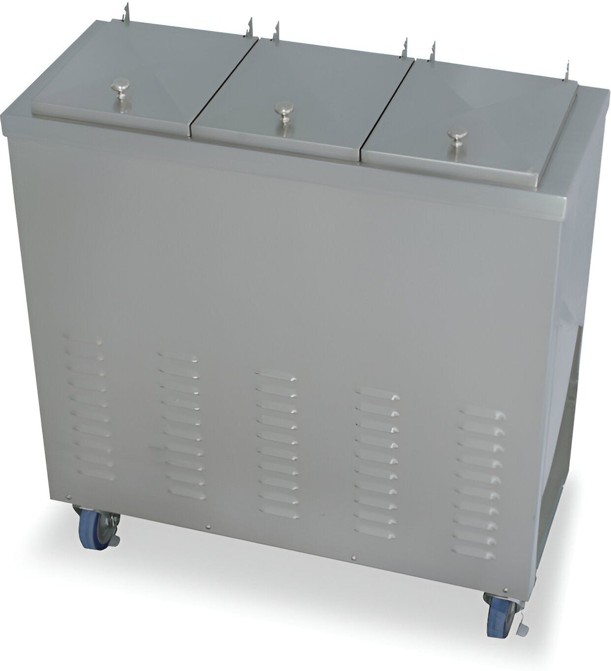Stoelting - 115V Air Cooled Three Compartment Frozen Custard and Italian Ice Dipping Cabinet - MDC3-37-A (Pre-Order Now, ETA 8-12 Weeks)