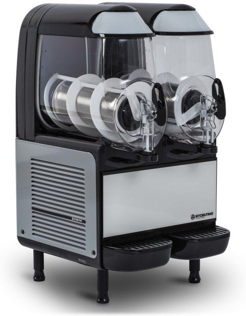 Stoelting - 115V Air Cooled Two 10 Liter Bowls, Frozen Beverage Dispenser and Auto Fill Ready - SCBF128-37-AF (Pre-Order Now, ETA 8-12 Weeks)