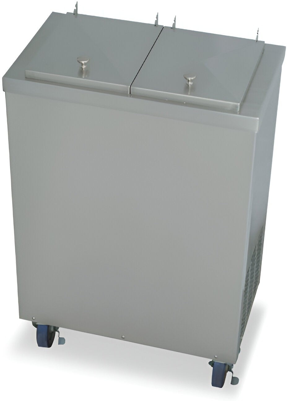 Stoelting - 115V Air Cooled Two Compartment Frozen Custard and Italian Ice Dipping Cabinet - MDC2-37-A (Pre-Order Now, ETA 8-12 Weeks)