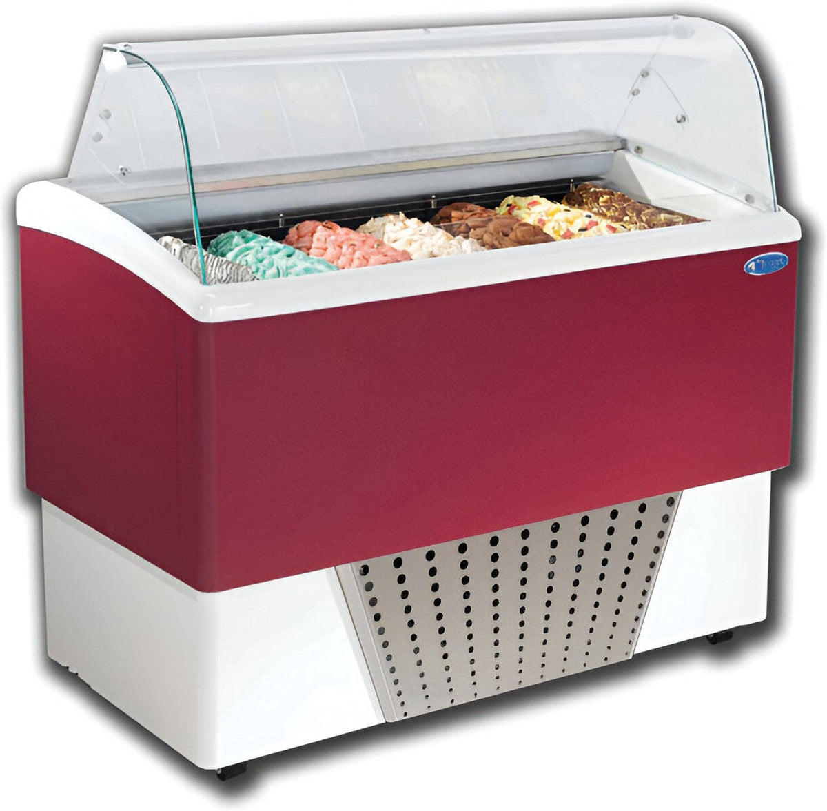 Stoelting - 115V Red Air Cooling Brio 6 Display Cabinet - CD-BR06-37-RP (Pre-Order Now, ETA 8-12 Weeks)
