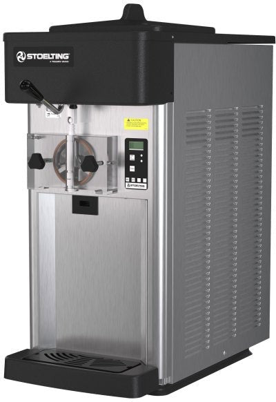 Stoelting - 15.12" x 28.87" x 35.62" 220-240 V Air Cooled Gravity Fed Single Flavor Soft Serve Countertop Machine - E111X-302I-B (Pre-Order Now, ETA 8-12 Weeks)