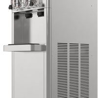 Stoelting - 19.12" x 31.37" x 58.25" 208-240 V Air Cooled Gravity-Fed Twin Twist Soft Serve Floor Machine - F231-38I2P-GP (Pre-Order Now, ETA 8-12 Weeks)