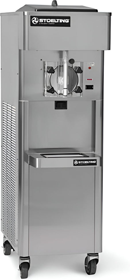 Stoelting - 208-230 Volt Air-Cooled 3-Phase Single Flavor High Capacity Gravity Fed Floor Model Shake Freezer - O212-309I (Pre-Order Now, ETA 8-12 Weeks)