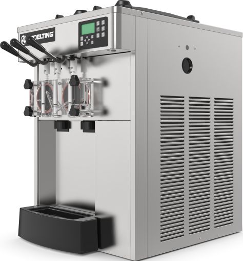 Stoelting - 208-240V 1-Phase 12,000-BTU Air-Cooled Twin-Twist Soft Serve Countertop Machine - F131-38I2 (Pre-Order Now, ETA 8-12 Weeks)