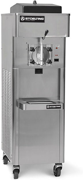 Stoelting - 208-240V 1 Phase Water Cooled Single Flavor High Capacity Gravity Fed Floor Model Shake Freezer - O212-18B (Pre-Order Now, ETA 8-12 Weeks)