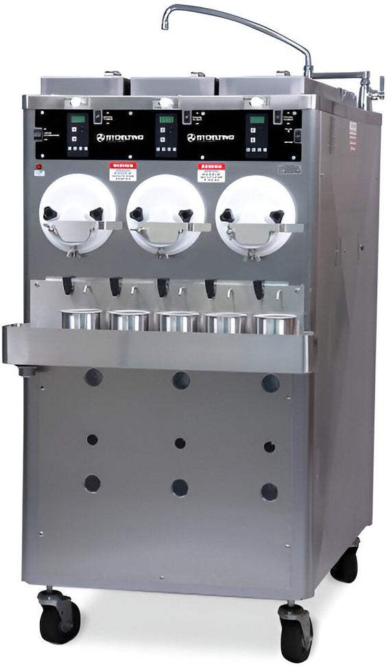 Stoelting - 208-240V 3 Phase Air Remote Cooled Three Barrel Custard Floor Model Freezer - CC303-209A00SIR (Pre-Order Now, ETA 8-12 Weeks)
