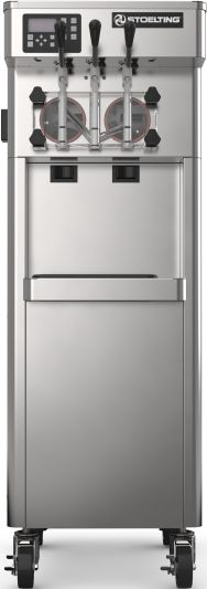 Stoelting - 208-240V Air-Cooled 1-Phase Soft Serve Gravity-Fed Twin-Twist Floor Machine - F231-38I2P (Pre-Order Now, ETA 8-12 Weeks)