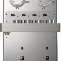 Stoelting - 208-240V Air Cooled Single Phase Double Barrel Continuous Flow Frozen Custard and Italian Ice Machine - M202-38B00SIR (Pre-Order Now, ETA 8-12 Weeks)