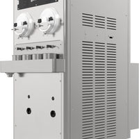 Stoelting - 208-240V Air Cooled Single Phase Double Barrel Continuous Flow Frozen Custard and Italian Ice Machine - M202-38B00SIR (Pre-Order Now, ETA 8-12 Weeks)