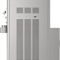 Stoelting - 208-240V Air Cooled Single Phase Double Barrel Continuous Flow Frozen Custard and Italian Ice Machine - M202-38B00SIR (Pre-Order Now, ETA 8-12 Weeks)