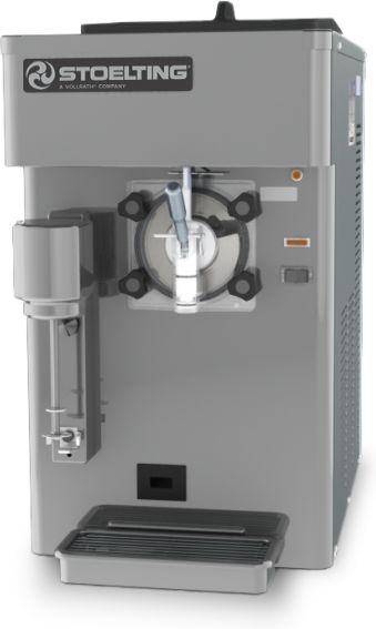 Stoelting - 208-240V Single Phase Water Cooled Gravity Fed Single Flavor Shake or Slush Countertop Machine - SF112-18 (Pre-Order Now, ETA 8-12 Weeks)