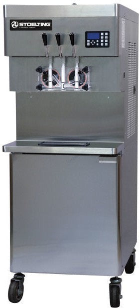 Stoelting - 220-240V 3 Phase Air Cooled Single Flavor High Capacity Gravity Fed Floor Model Shake Freezer - SGU431X-114I2 (Pre-Order Now, ETA 8-12 Weeks)
