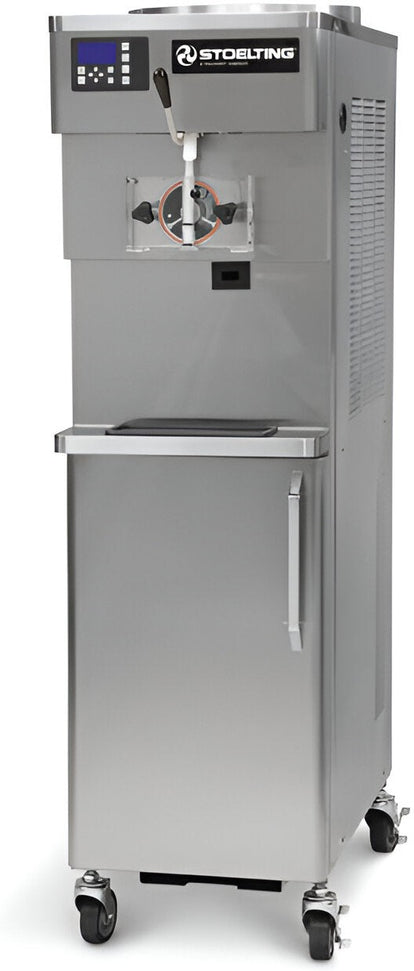 Stoelting - 220-240V, 3 Phase Air Cooled Soft Serve Pressure Fed Single Flavor Floor Machine - U411-309I2 (Pre-Order Now, ETA 8-12 Weeks)