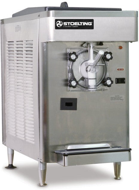 Stoelting - 220-240V Air-Cooled Gravity-Fed Single-Flavor Countertop Shake Or Slush Freezer - E112X-302 (Pre-Order Now, ETA 8-12 Weeks)