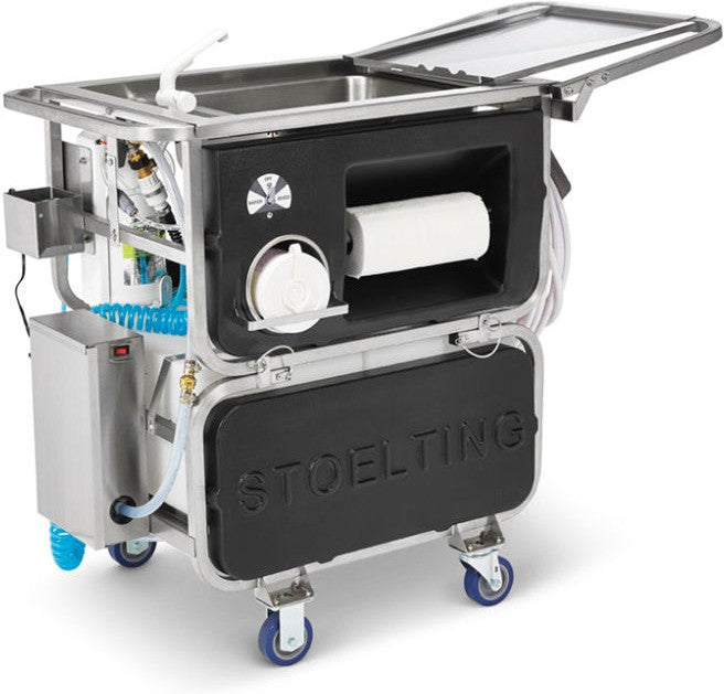 Stoelting - 220-240V Self Contained Companion Cart Portable Cleaning System With Pump - CIPCART-2 (Pre-Order Now, ETA 8-12 Weeks)