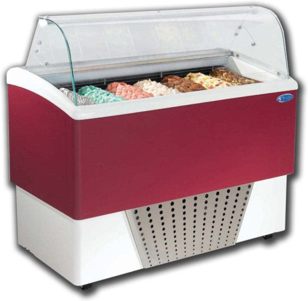 Stoelting - 220-240V White Italproget Brio Gelato Display Cabinet - CD-BR06-302-WP (Pre-Order Now, ETA 8-12 Weeks)
