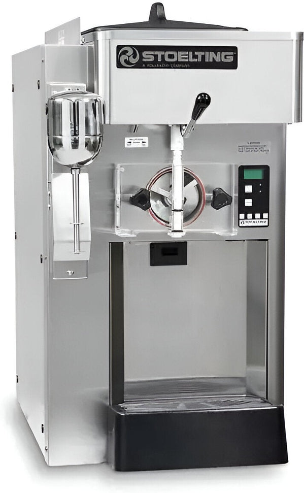 Stoelting - 380-415V Water Cooled Pressurized Twin-Twist Soft Serve Ice Cream and Frozen Yogurt Freezer with 16-Gallon Refrigerated Mix Storage Cabinet - SF111-38IP (Pre-Order Now, ETA 8-12 Weeks)