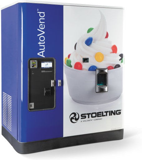 Stoelting - 66.37" x 41.88" x 87.25" 208-240 V Air Cooled Self Serve Soft Serve And Frozen Yogurt Machine - AUTOVEND-38I3 (Pre-Order Now, ETA 8-12 Weeks)
