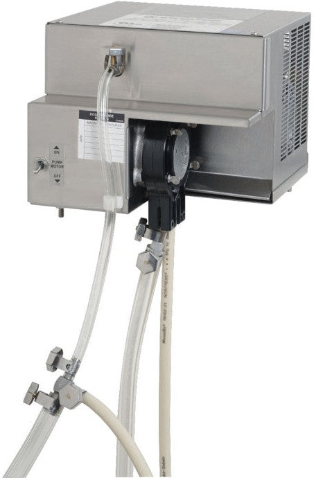 Stoelting - 9.75" x 10.5" x 8.5", 208 To 240 Volt 3 Phase 60-Hz Water Cooled Single Flavor Soft Serve And Frozen Yogurt Freezer With Refrigerated Mix Storage Cabinet - U3-02A (Pre-Order Now, ETA 8-12 Weeks)